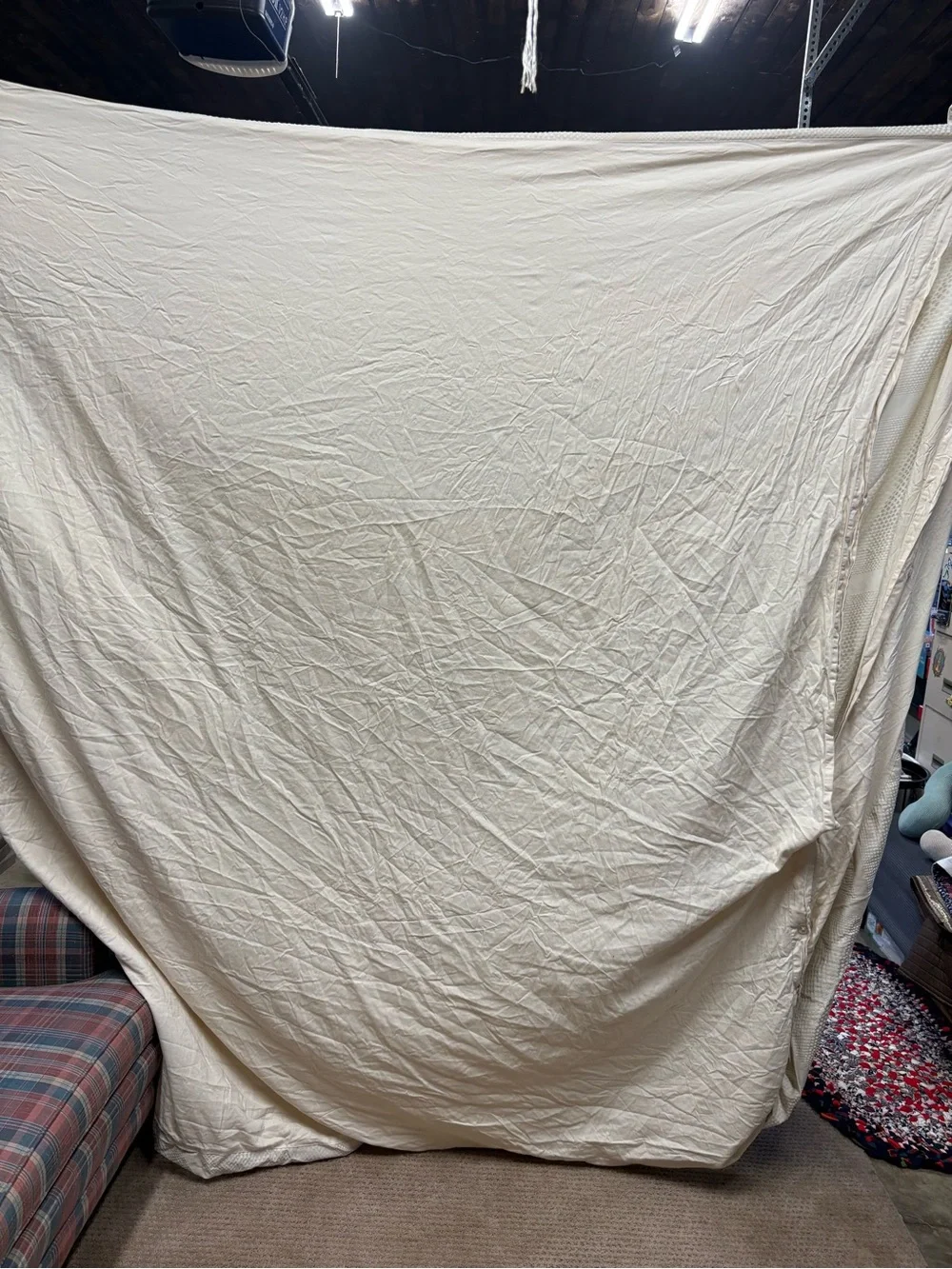 Neutral Textured Duvet Cover - Cream Made in India Luxury Hotel